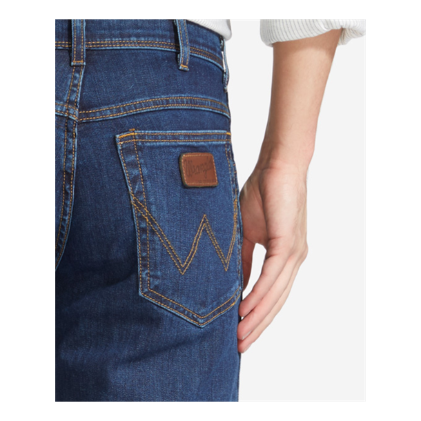 WRANGLER TEXAS JEANS (STRETCH) DARKSTONE  W12133009 